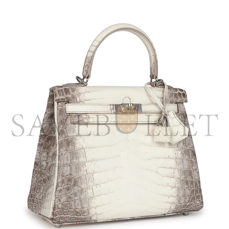 H**mes master 28 matte himalayan niloticus with palladium hardware (28*22*10cm)